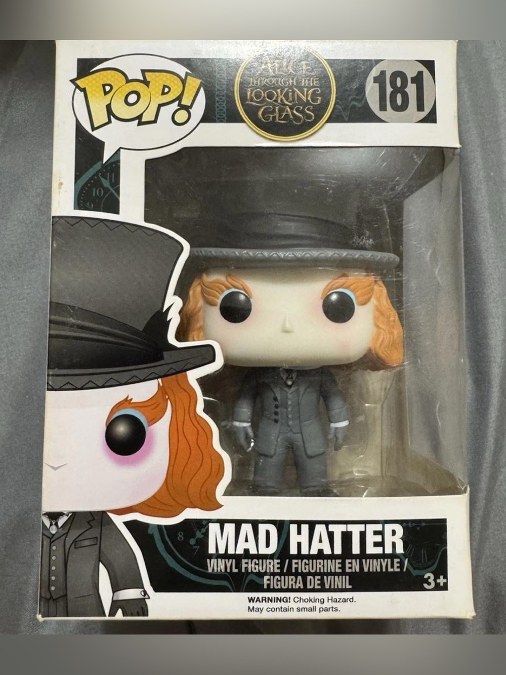 pop Mad Hatter Funko POP! Figure - Black, Orange, White